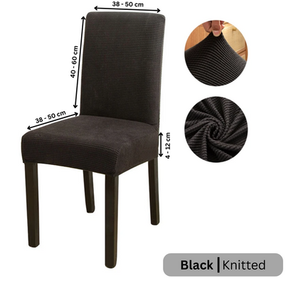 Chair Cover Jackie Black